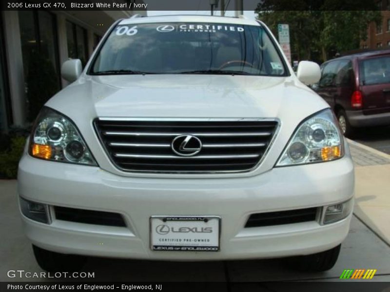 Blizzard White Pearl / Ivory 2006 Lexus GX 470