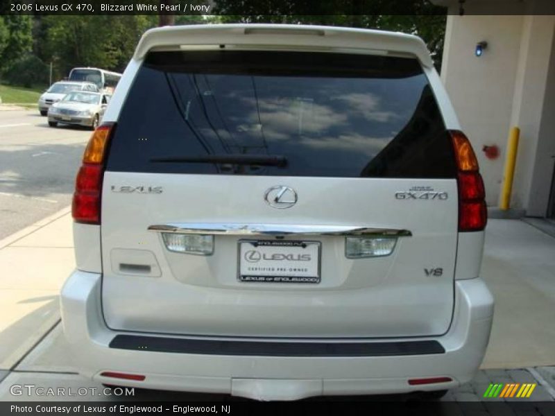 Blizzard White Pearl / Ivory 2006 Lexus GX 470