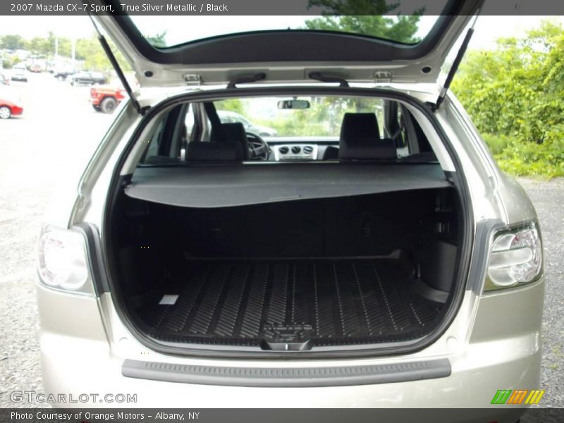 True Silver Metallic / Black 2007 Mazda CX-7 Sport