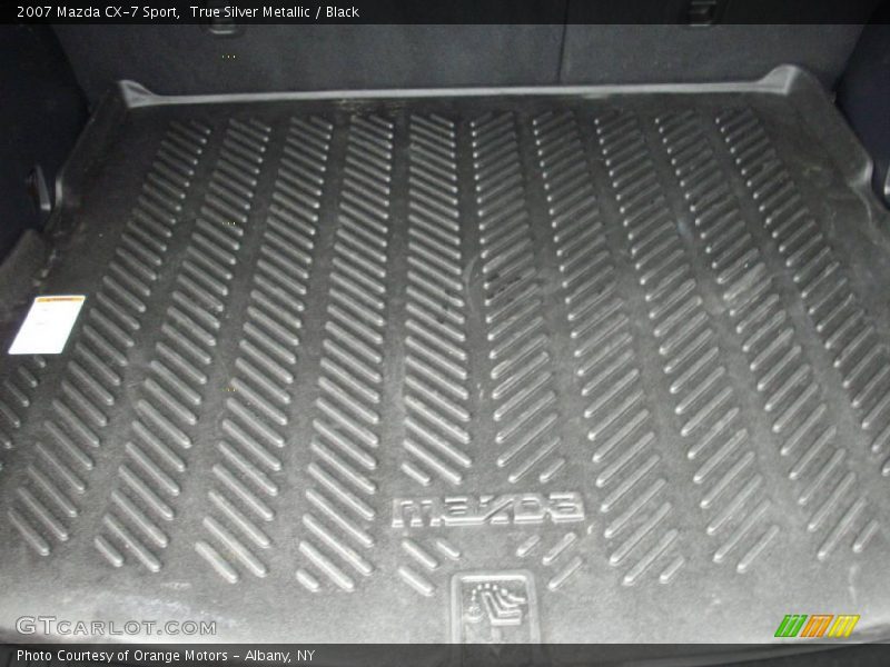 True Silver Metallic / Black 2007 Mazda CX-7 Sport