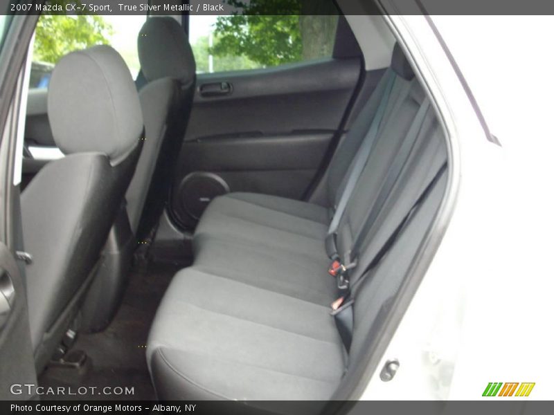 True Silver Metallic / Black 2007 Mazda CX-7 Sport