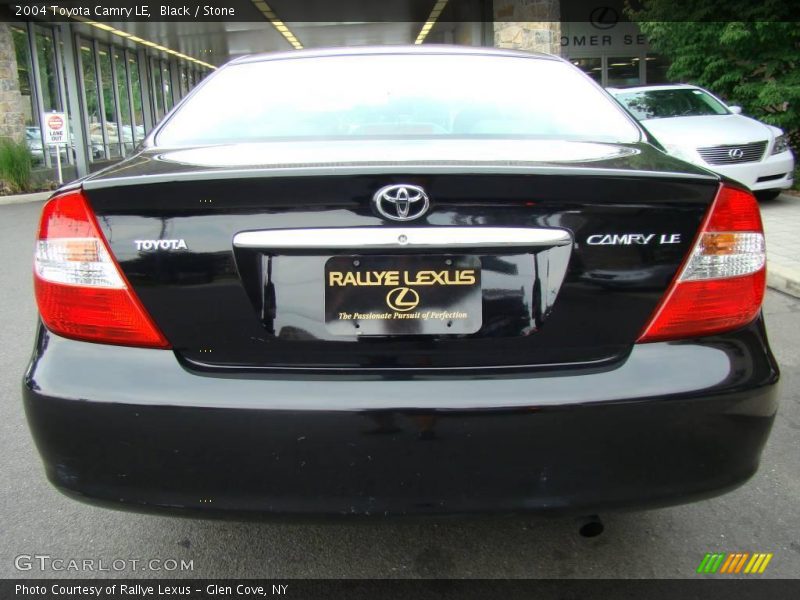 Black / Stone 2004 Toyota Camry LE