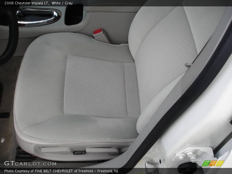 White / Gray 2008 Chevrolet Impala LT