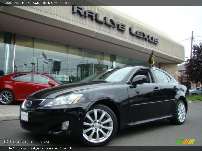 Black Onyx / Black 2006 Lexus IS 250 AWD