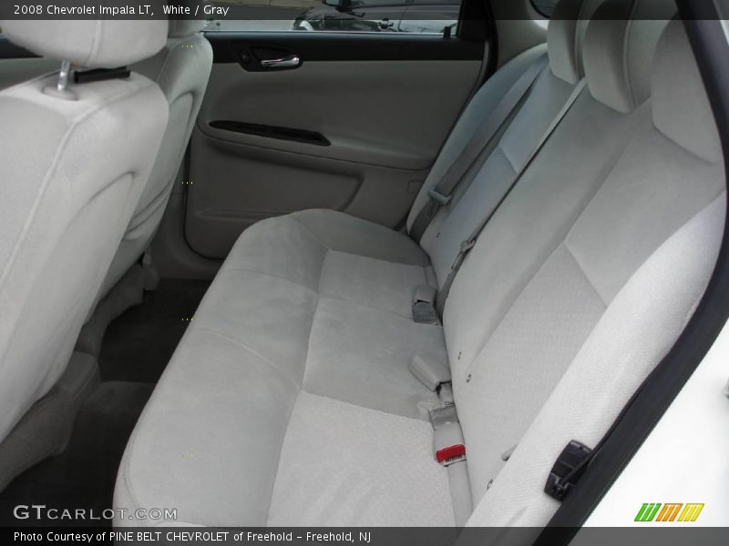 White / Gray 2008 Chevrolet Impala LT