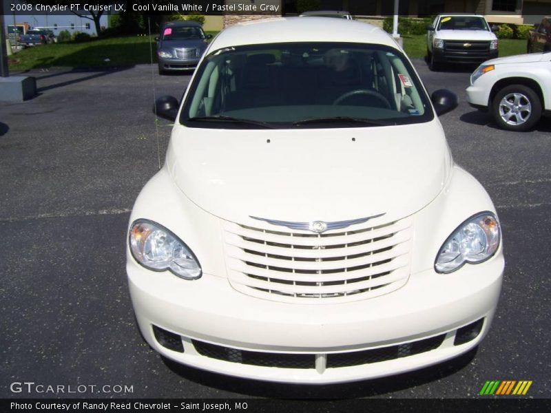 Cool Vanilla White / Pastel Slate Gray 2008 Chrysler PT Cruiser LX