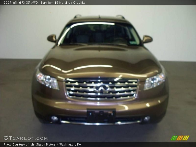 Beryllium 16 Metallic / Graphite 2007 Infiniti FX 35 AWD