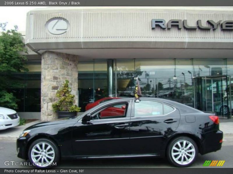 Black Onyx / Black 2006 Lexus IS 250 AWD