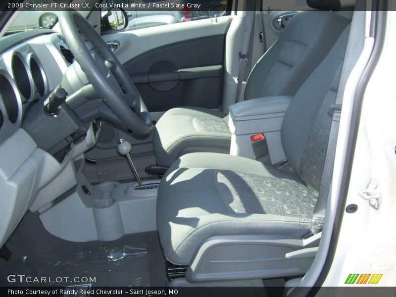Cool Vanilla White / Pastel Slate Gray 2008 Chrysler PT Cruiser LX