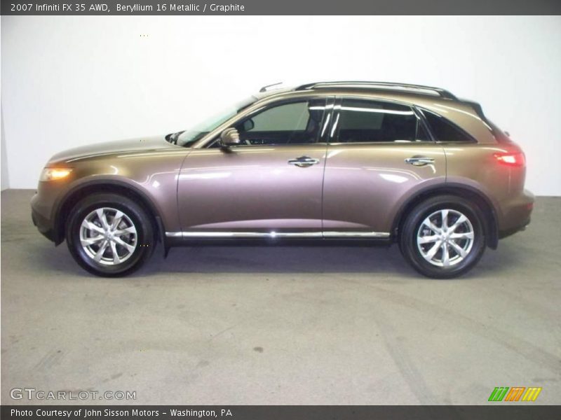 Beryllium 16 Metallic / Graphite 2007 Infiniti FX 35 AWD