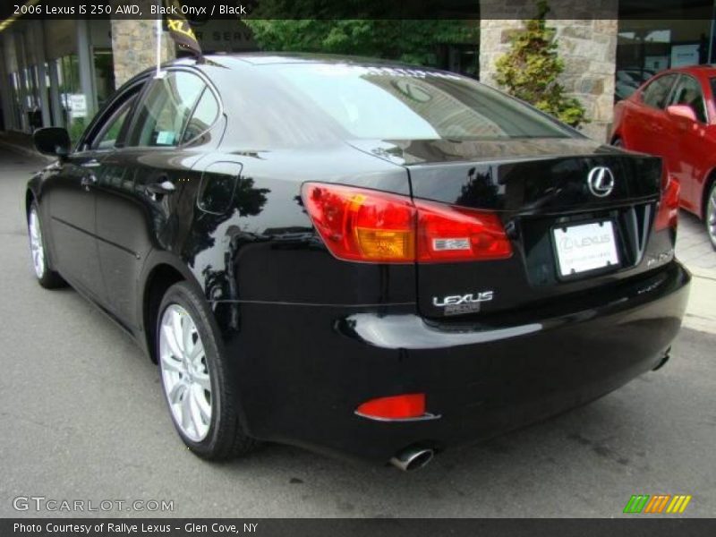 Black Onyx / Black 2006 Lexus IS 250 AWD
