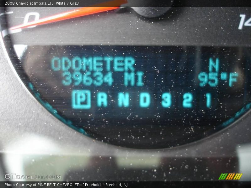White / Gray 2008 Chevrolet Impala LT