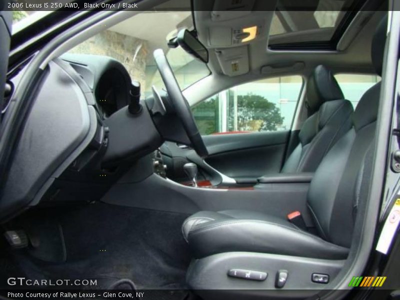 Black Onyx / Black 2006 Lexus IS 250 AWD