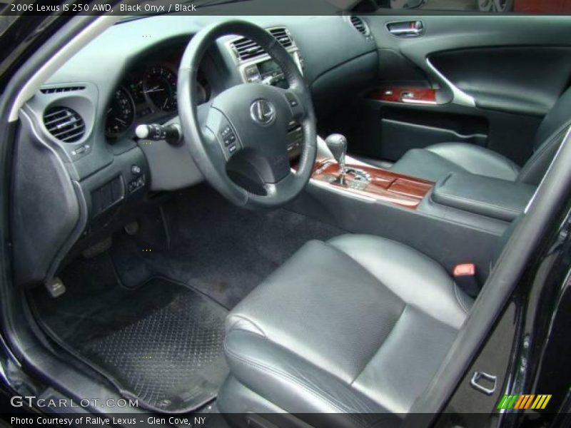 Black Onyx / Black 2006 Lexus IS 250 AWD