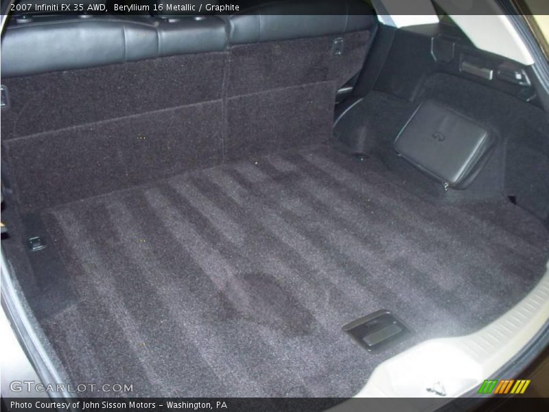 Beryllium 16 Metallic / Graphite 2007 Infiniti FX 35 AWD