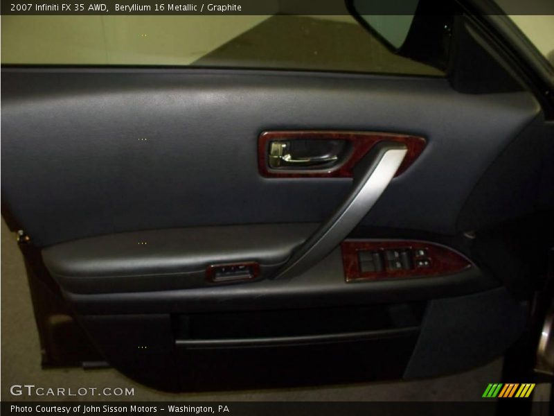 Beryllium 16 Metallic / Graphite 2007 Infiniti FX 35 AWD