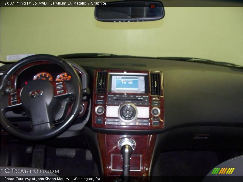 Beryllium 16 Metallic / Graphite 2007 Infiniti FX 35 AWD
