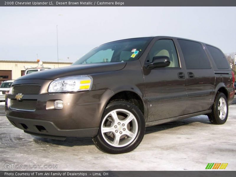 Desert Brown Metallic / Cashmere Beige 2008 Chevrolet Uplander LS