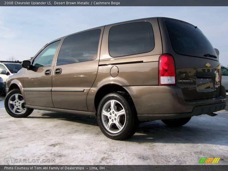 Desert Brown Metallic / Cashmere Beige 2008 Chevrolet Uplander LS