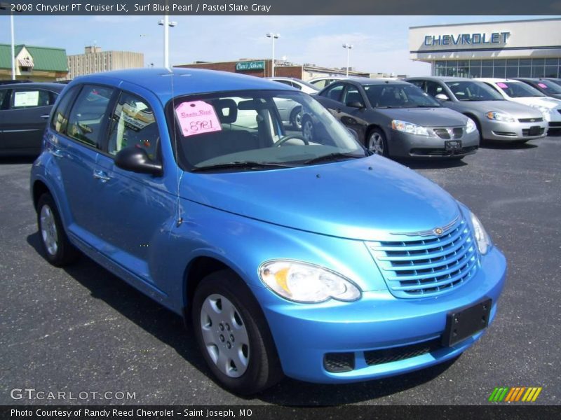 Surf Blue Pearl / Pastel Slate Gray 2008 Chrysler PT Cruiser LX