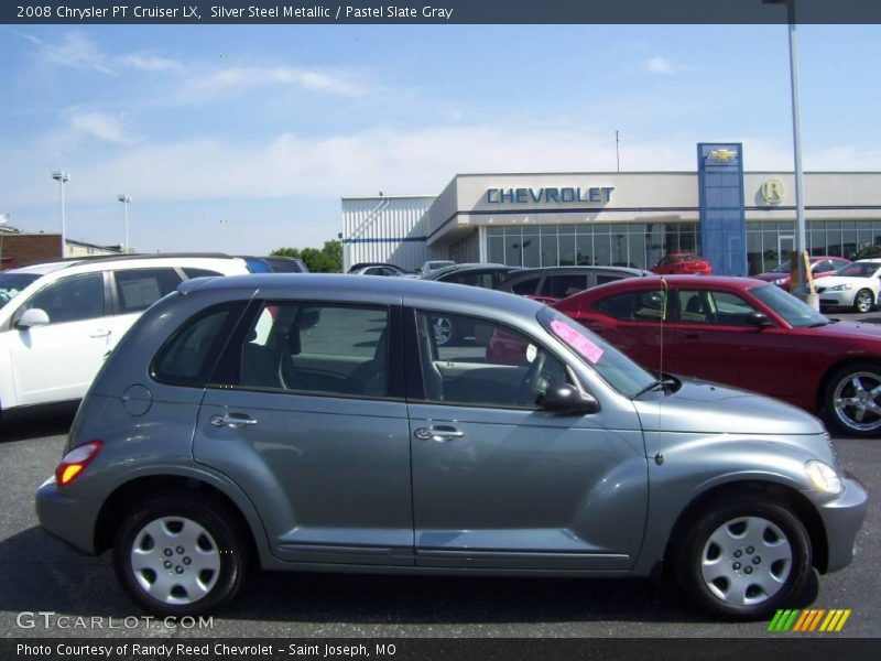 Silver Steel Metallic / Pastel Slate Gray 2008 Chrysler PT Cruiser LX