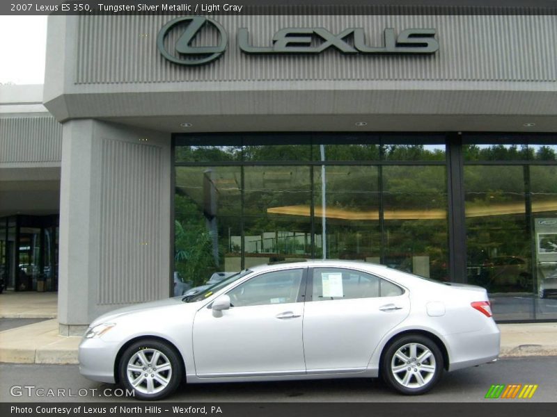 Tungsten Silver Metallic / Light Gray 2007 Lexus ES 350