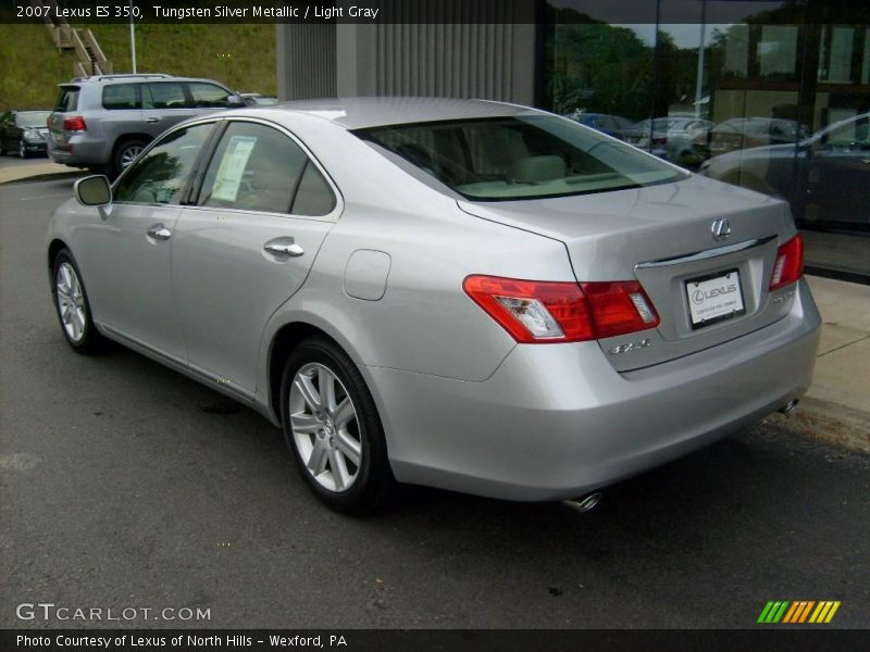 Tungsten Silver Metallic / Light Gray 2007 Lexus ES 350