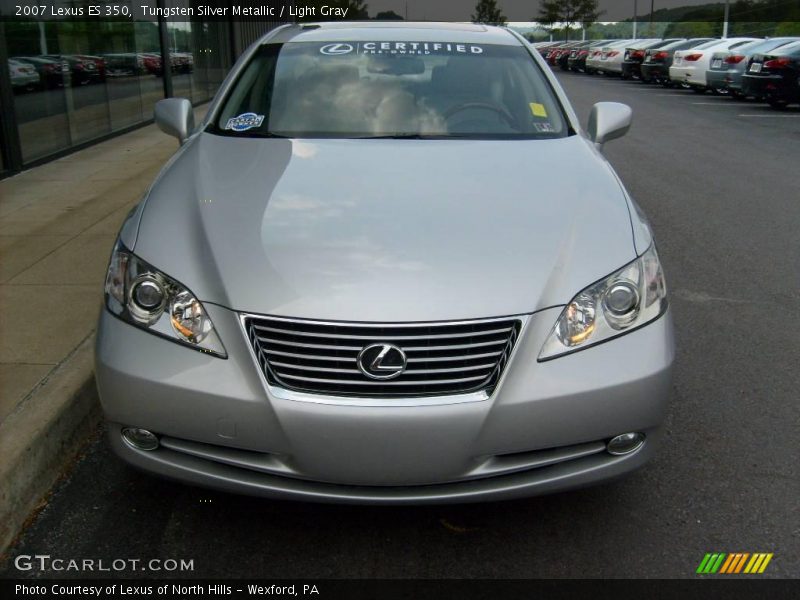 Tungsten Silver Metallic / Light Gray 2007 Lexus ES 350