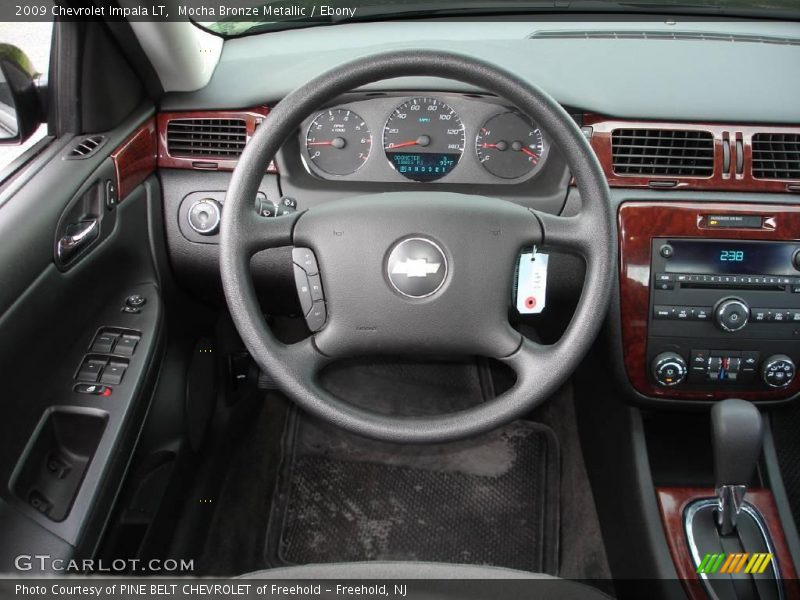 Mocha Bronze Metallic / Ebony 2009 Chevrolet Impala LT