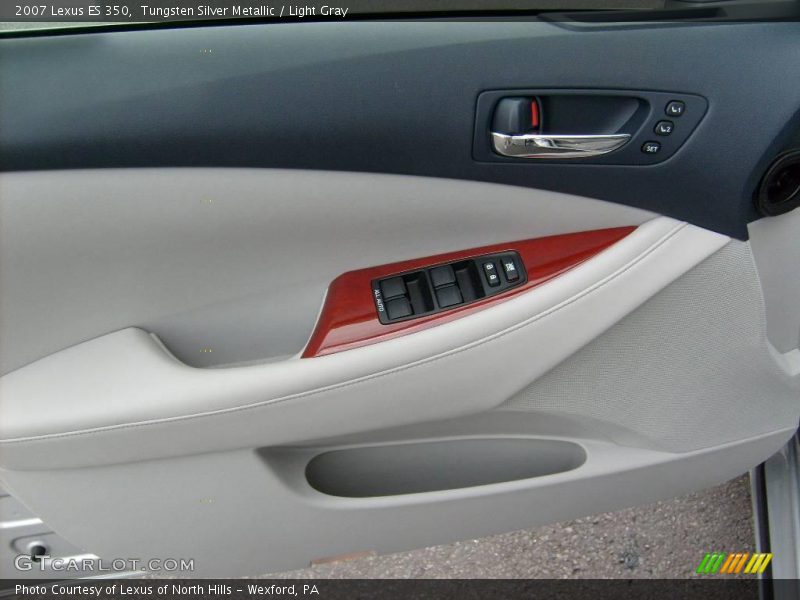 Tungsten Silver Metallic / Light Gray 2007 Lexus ES 350