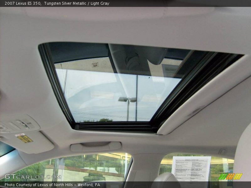 Tungsten Silver Metallic / Light Gray 2007 Lexus ES 350