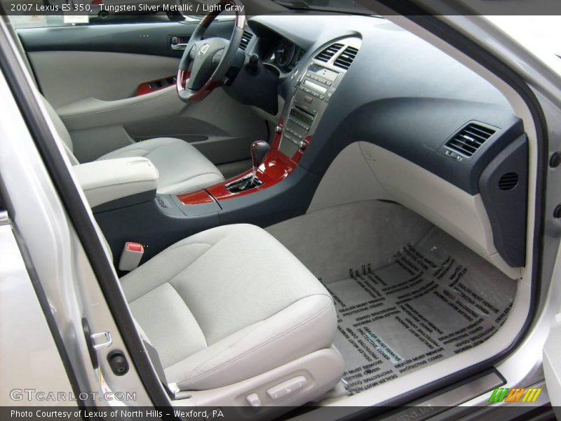 Tungsten Silver Metallic / Light Gray 2007 Lexus ES 350