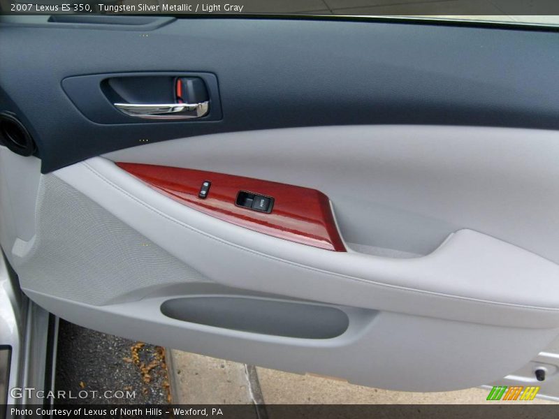 Tungsten Silver Metallic / Light Gray 2007 Lexus ES 350