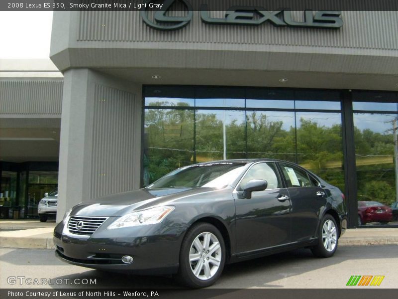 Smoky Granite Mica / Light Gray 2008 Lexus ES 350