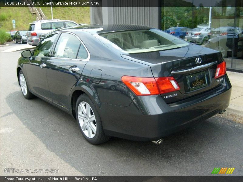 Smoky Granite Mica / Light Gray 2008 Lexus ES 350