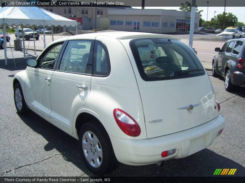 Cool Vanilla White / Pastel Slate Gray 2008 Chrysler PT Cruiser LX