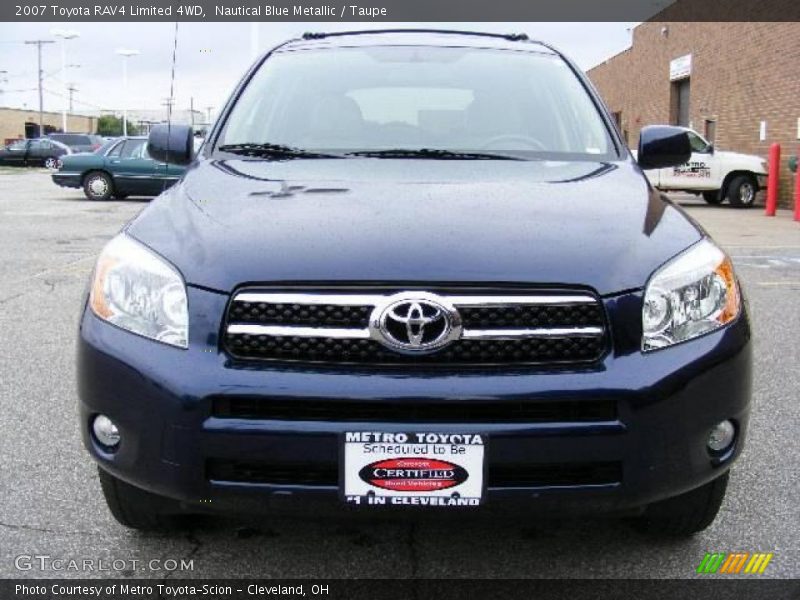 Nautical Blue Metallic / Taupe 2007 Toyota RAV4 Limited 4WD