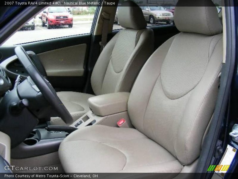 Nautical Blue Metallic / Taupe 2007 Toyota RAV4 Limited 4WD
