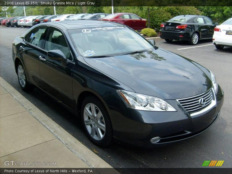 Smoky Granite Mica / Light Gray 2008 Lexus ES 350