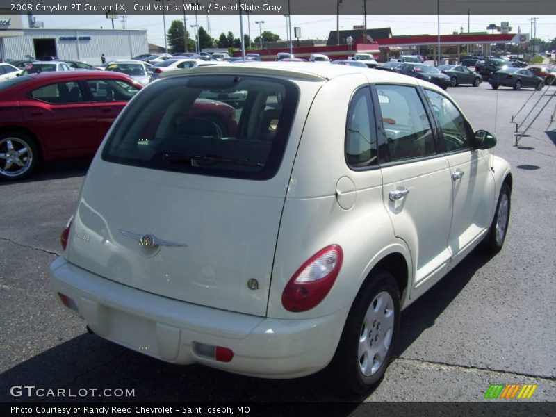 Cool Vanilla White / Pastel Slate Gray 2008 Chrysler PT Cruiser LX