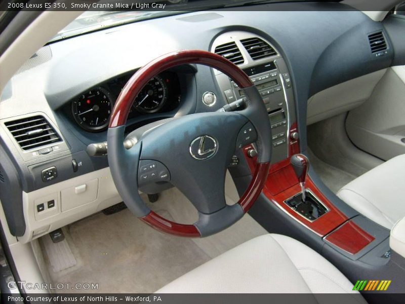 Smoky Granite Mica / Light Gray 2008 Lexus ES 350