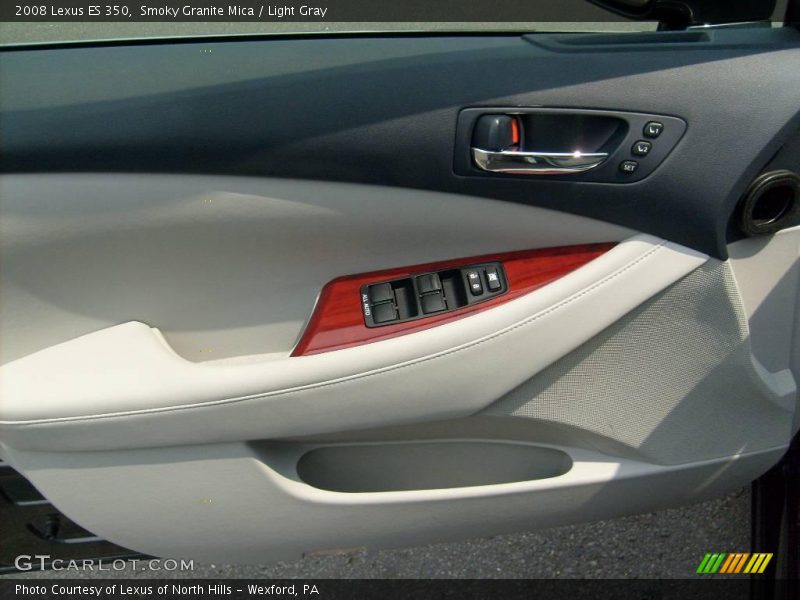 Smoky Granite Mica / Light Gray 2008 Lexus ES 350