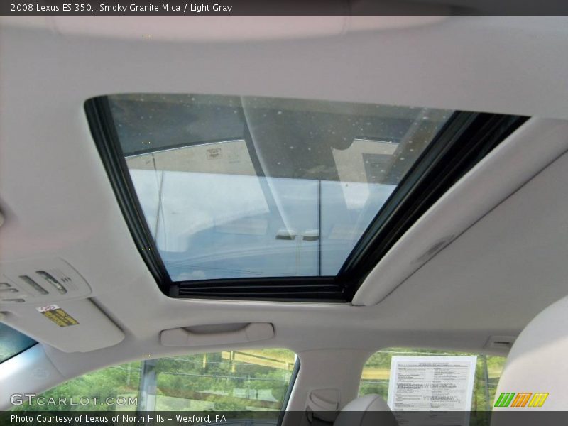 Smoky Granite Mica / Light Gray 2008 Lexus ES 350