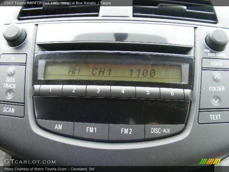 Nautical Blue Metallic / Taupe 2007 Toyota RAV4 Limited 4WD