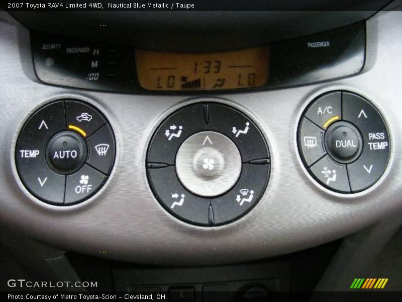 Nautical Blue Metallic / Taupe 2007 Toyota RAV4 Limited 4WD