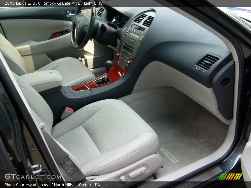 Smoky Granite Mica / Light Gray 2008 Lexus ES 350