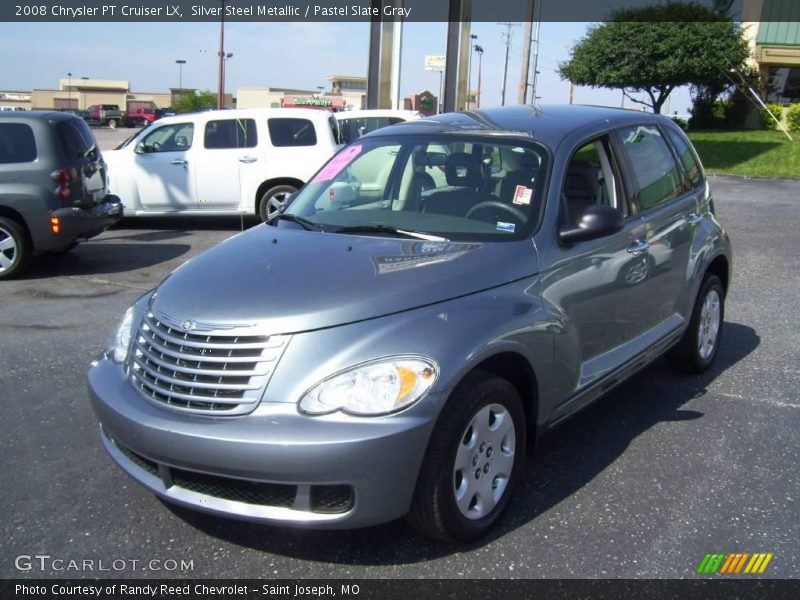 Silver Steel Metallic / Pastel Slate Gray 2008 Chrysler PT Cruiser LX