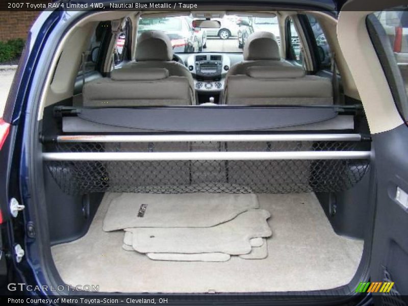 Nautical Blue Metallic / Taupe 2007 Toyota RAV4 Limited 4WD