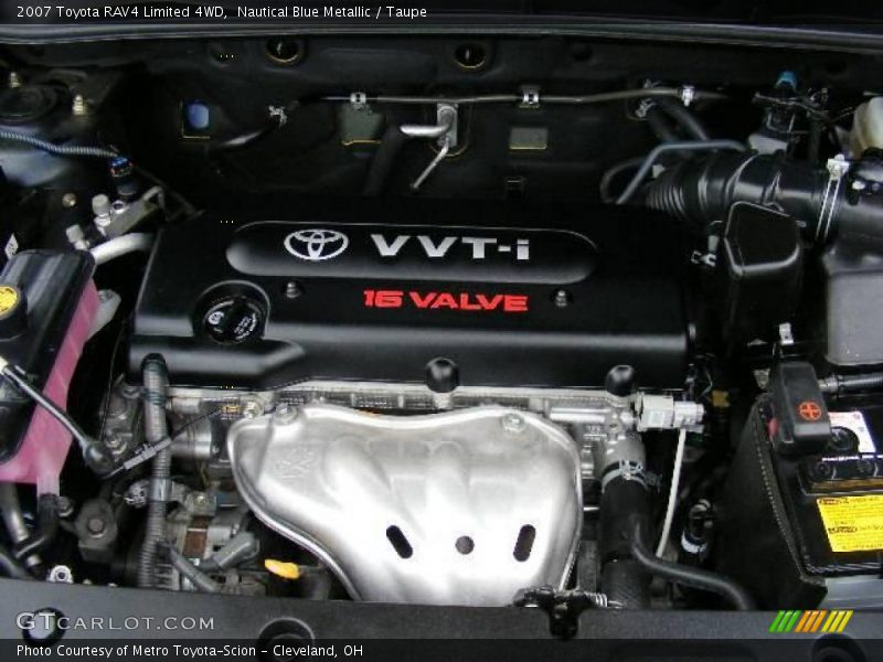 Nautical Blue Metallic / Taupe 2007 Toyota RAV4 Limited 4WD