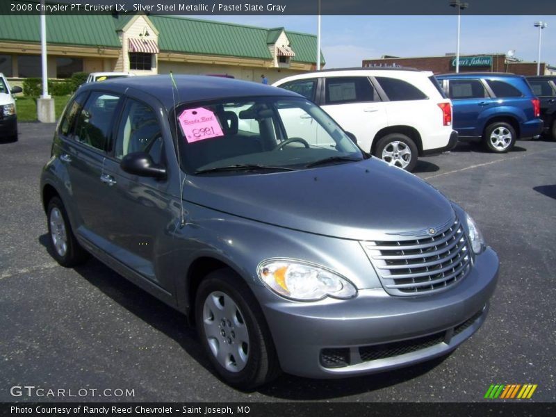 Silver Steel Metallic / Pastel Slate Gray 2008 Chrysler PT Cruiser LX